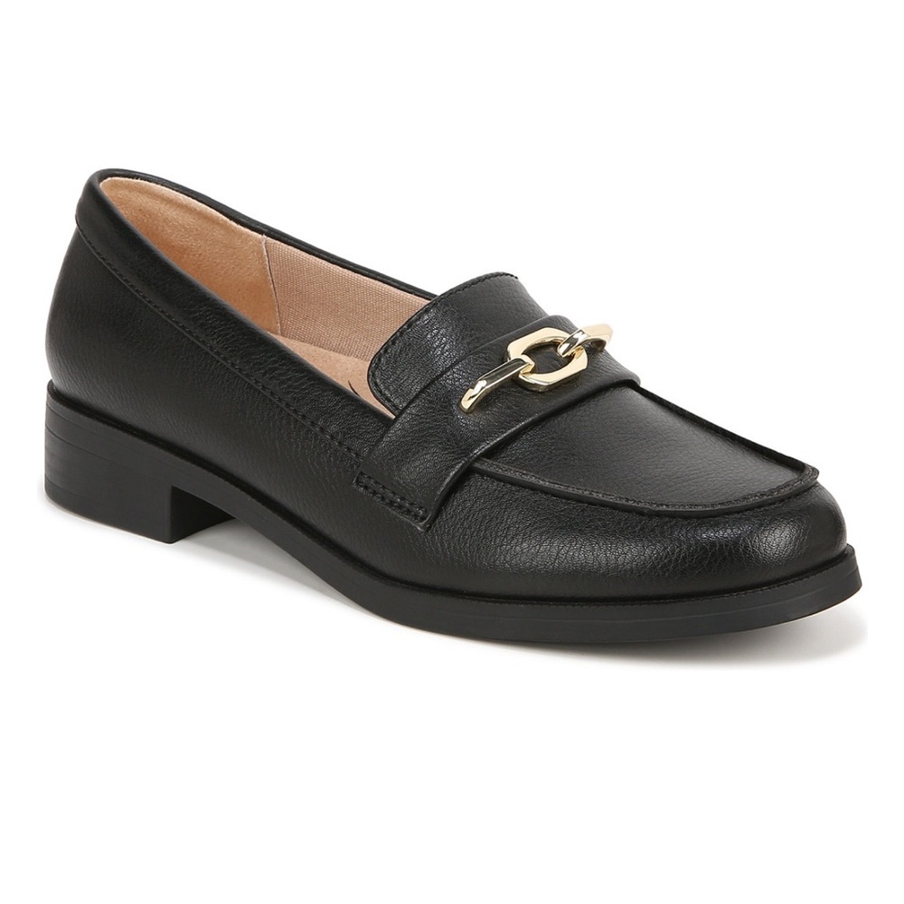 LifeStride Women's Sonoma Slip On Loafers with Buckle- Size 7 Wide